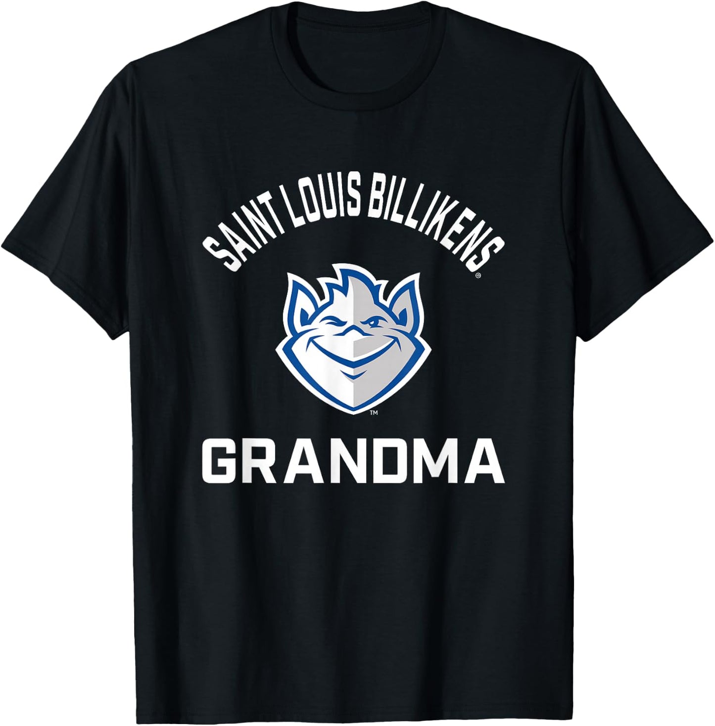 Saint Louis University SLU Billikens Arched Grandma T-Shirt - T-Shirt | Black