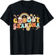 Retro Groovy Grandma Hippie 70s Themed Birthday Party T-Shirt - T-Shirt | Black