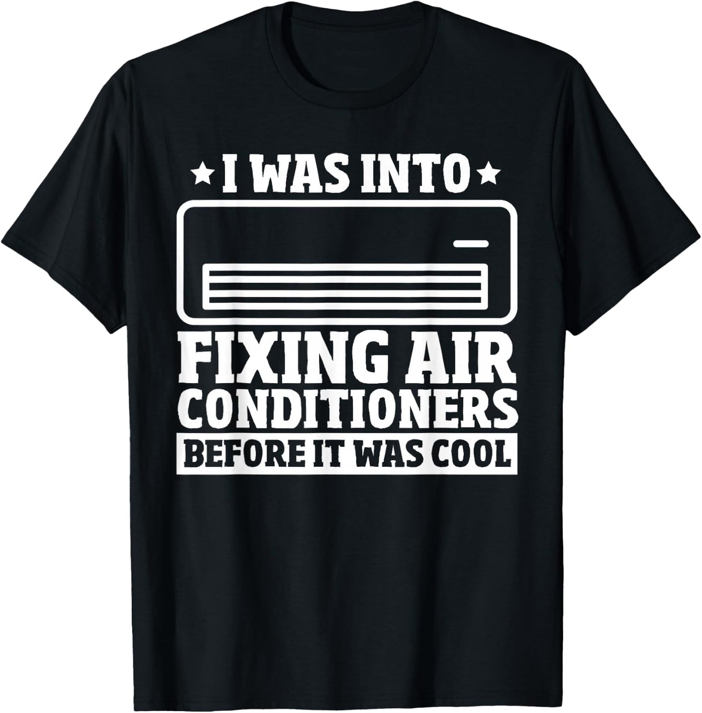 HVAC Repair Man - Mechanical Engineering HVAC Technician T-Shirt - T-Shirt | Black