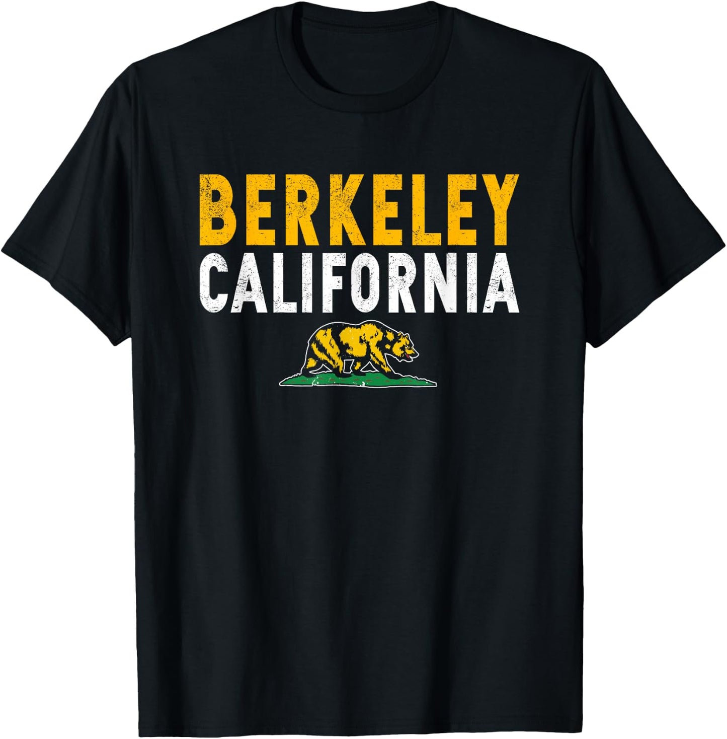 Berkeley California CA T-Shirt - T-Shirt | Black