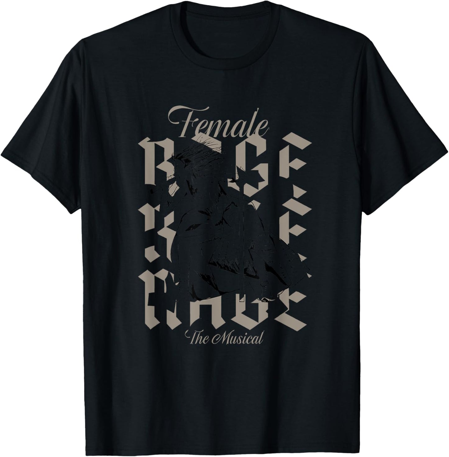Retro Female Vintage Style Rage Women Kids Meme T-Shirt - T-Shirt | Black