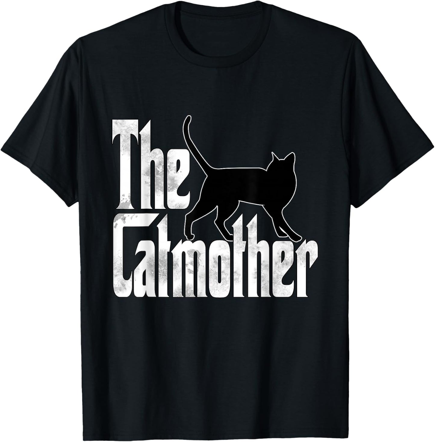Funny Cat Mom Catmother Black Cat Mother Kitty Mommy T-Shirt - T-Shirt | Black