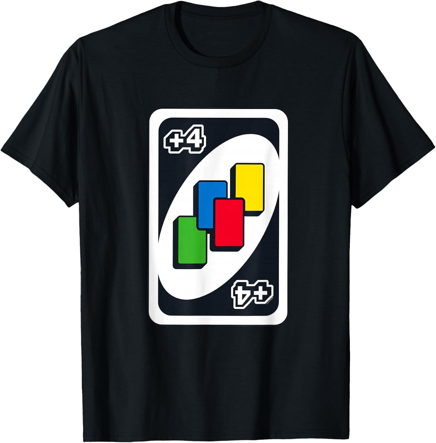 UNO - Draw Four T-Shirt - T-Shirt | Black