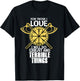 Viking Warrior Scandinavia Nordic Mythology Gift T-Shirt - T-Shirt | Black