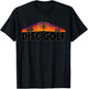 Retro Disc Golf Lover Design - Disc Golf Sport T-Shirt - T-Shirt | Black