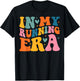 Groovy In My Running Era Runner T-Shirt - T-Shirt | Black
