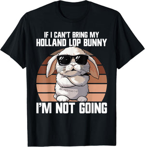Holland Lop Bunny Toys Bunny Costume Holland Lop Bunny T-Shirt - T-Shirt | Black