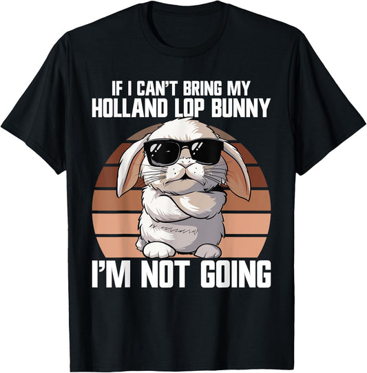 Holland Lop Bunny Toys Bunny Costume Holland Lop Bunny T-Shirt - T-Shirt | Black