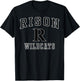 Rison High School Wildcats C1 T-Shirt - T-Shirt | Black