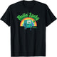 Adventure Time St. Patrick's Day BMO Rainbow Feelin' Lucky T-Shirt - T-Shirt | Black