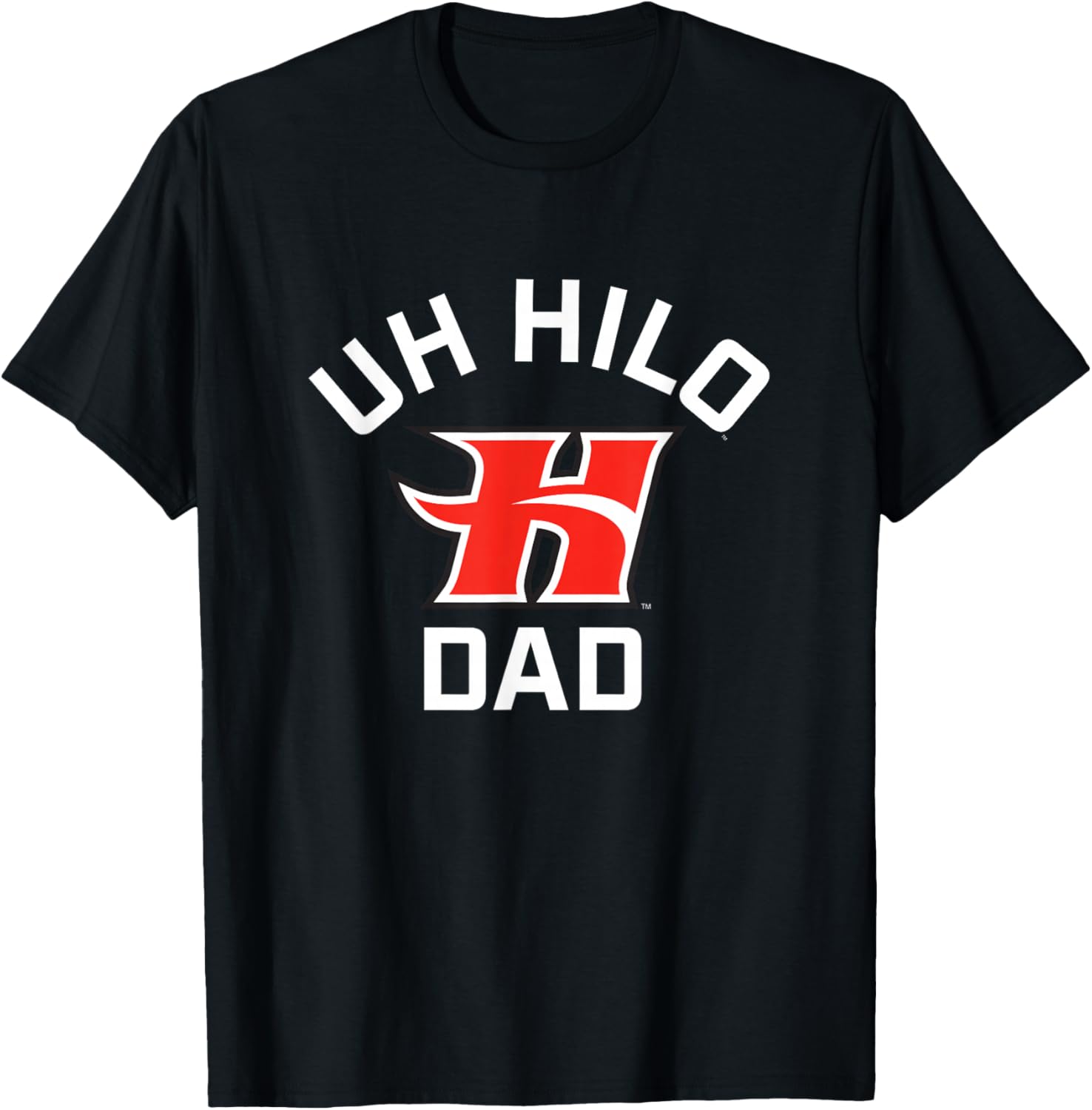 University of Hawaii at Hilo Vulcans Hilo Dad T-Shirt - T-Shirt | Black