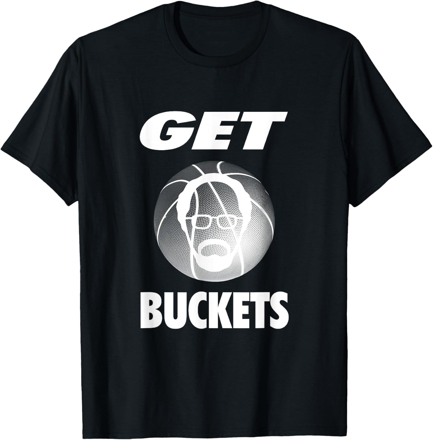 Uncle Drew: Get Buckets (White) T-Shirt - T-Shirt | Black