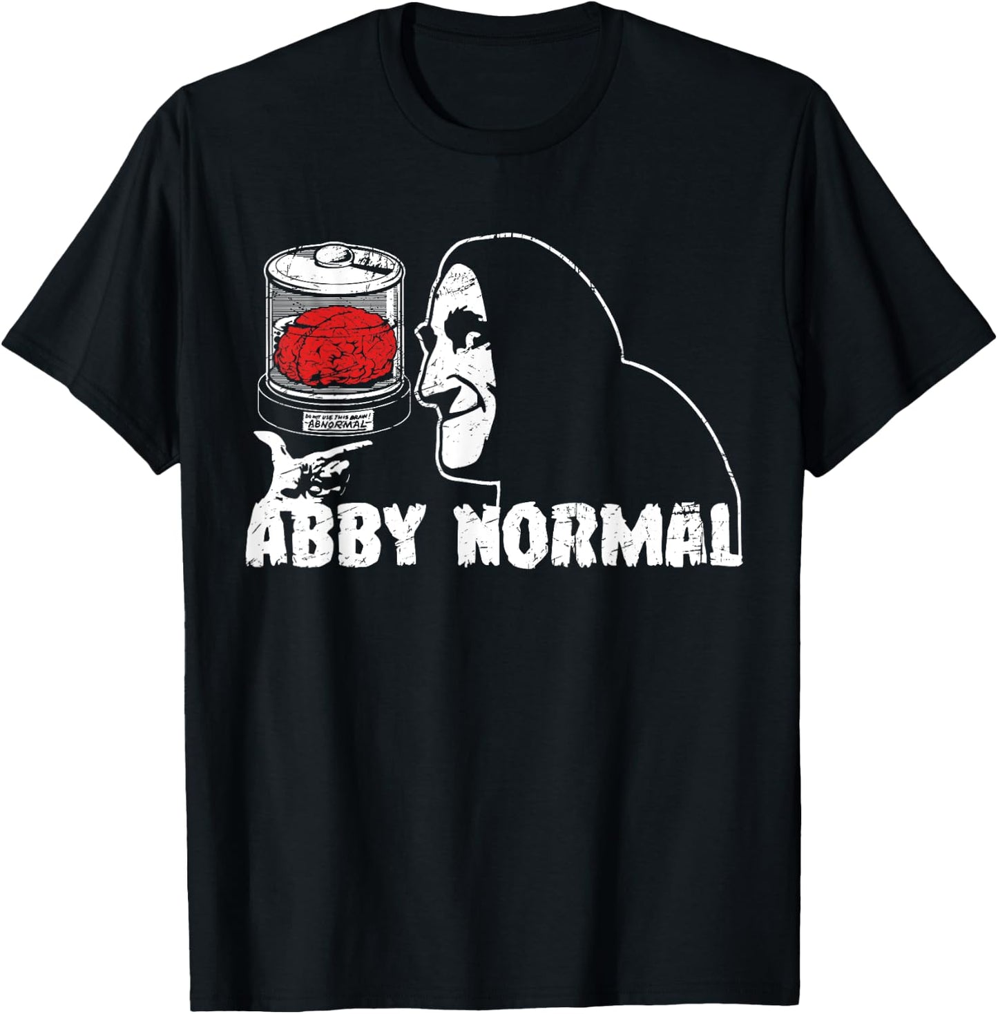 Lovely Monster Cartoon Animal Lovers Halloween Abby Normal T-Shirt - T-Shirt | Black