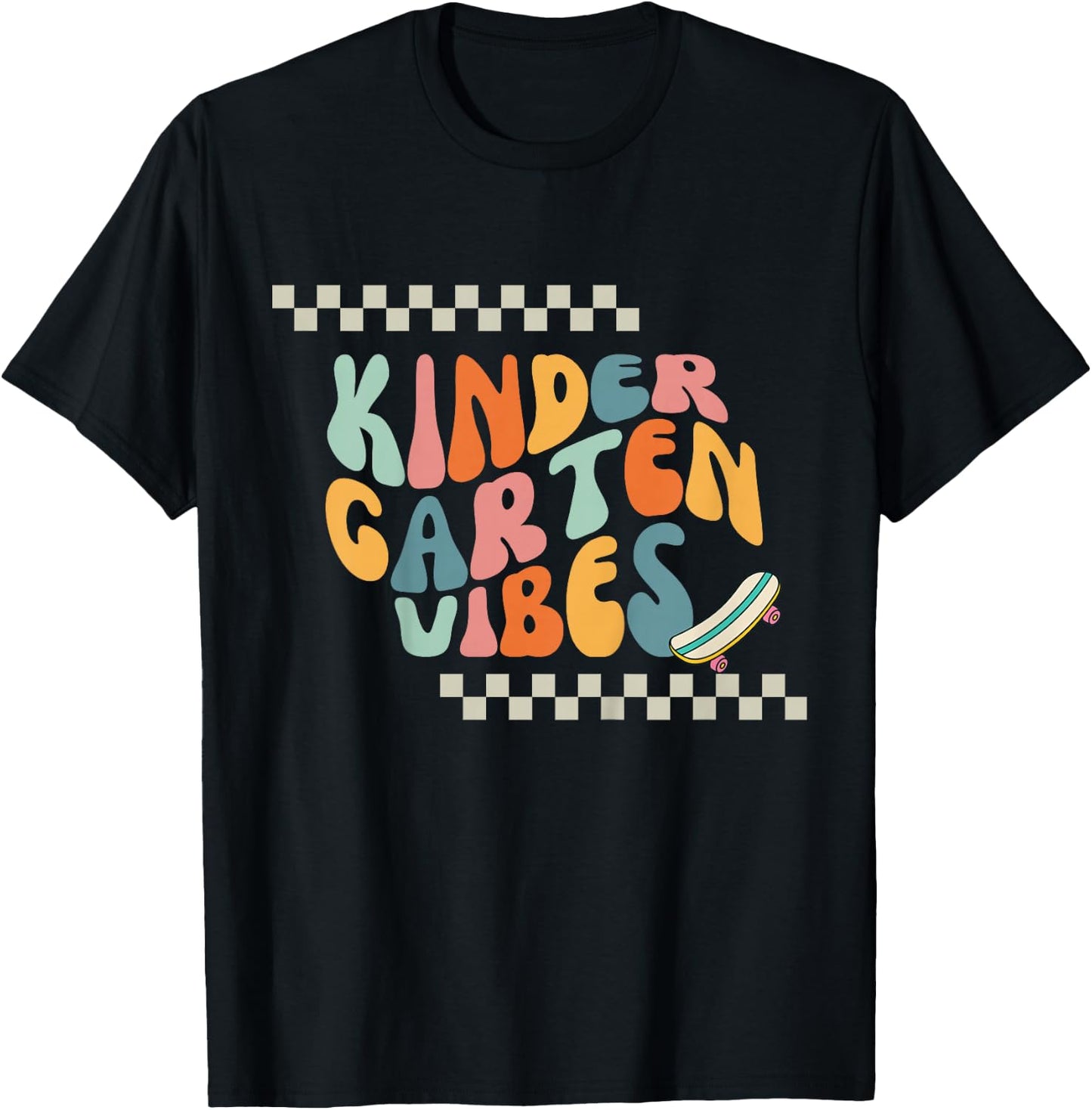 Youth Kindergarten Vibes T-Shirt - T-Shirt | Black
