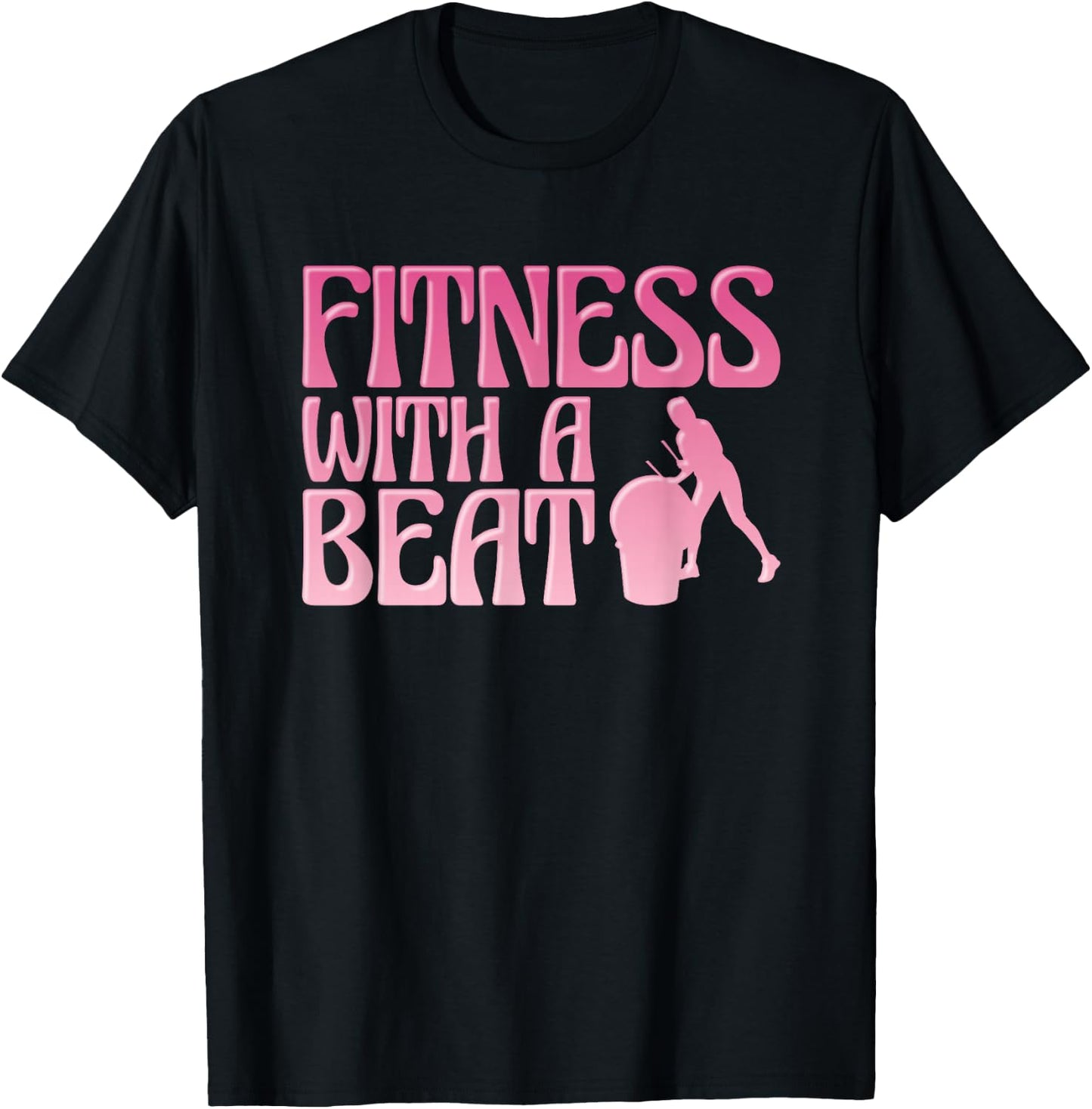 Fitness Class Exercise Gym Workout Funny Cardio Drumming T-Shirt - T-Shirt | Black
