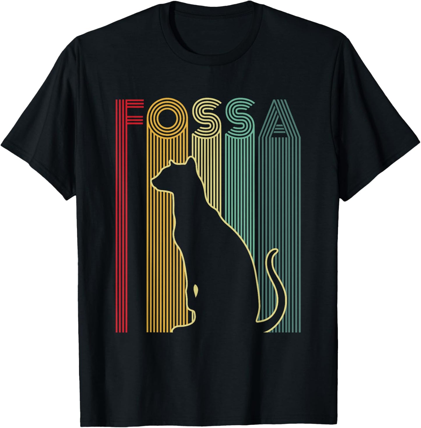 FOSSA Design for a Fossa lover T-Shirt - T-Shirt | Black