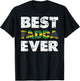 Best Fadda Ever Father's Day Jamaican Dad T-Shirt - T-Shirt | Black