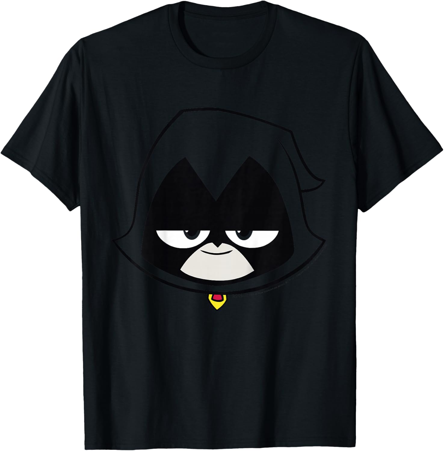 Kids DC Comics Teen Titans Go! Raven Big Face T-Shirt - T-Shirt | Black