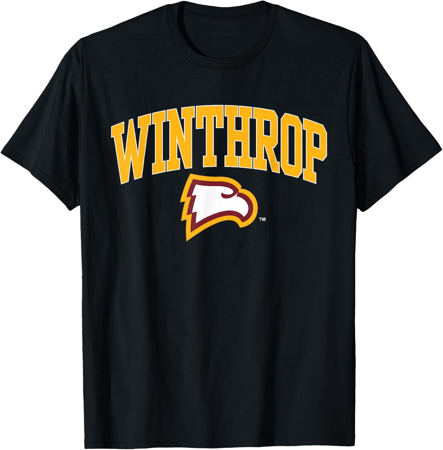 Winthrop Eagles | Official NCAA University of | NCAFWNT02 T-Shirt - T-Shirt | Black