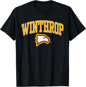 Winthrop Eagles | Official NCAA University of | NCAFWNT02 T-Shirt - T-Shirt | Black