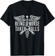 Being A Nurse Takes Balls Funny Male Nursing Student Quote T-Shirt - T-Shirt | Black