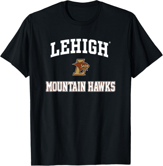 Lehigh University Mountain Hawks Campus Classic T-Shirt - T-Shirt | Black