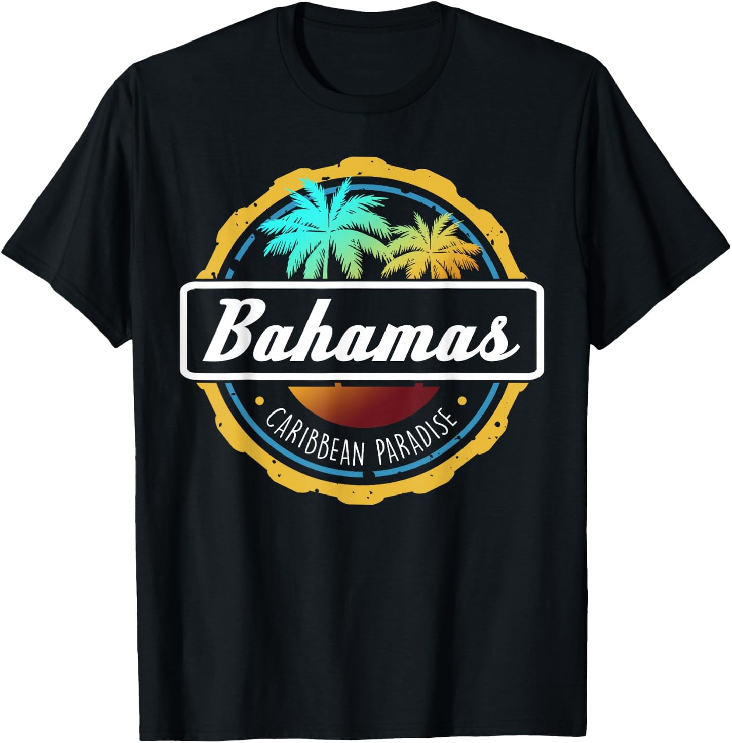 Proud Bahamas Bahamians Flag Gift Design Idea Nassau Design Small T-Shirt - T-Shirt | Black