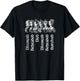 Fates of the Six Wives of Henry VIII T-Shirt - T-Shirt | Black