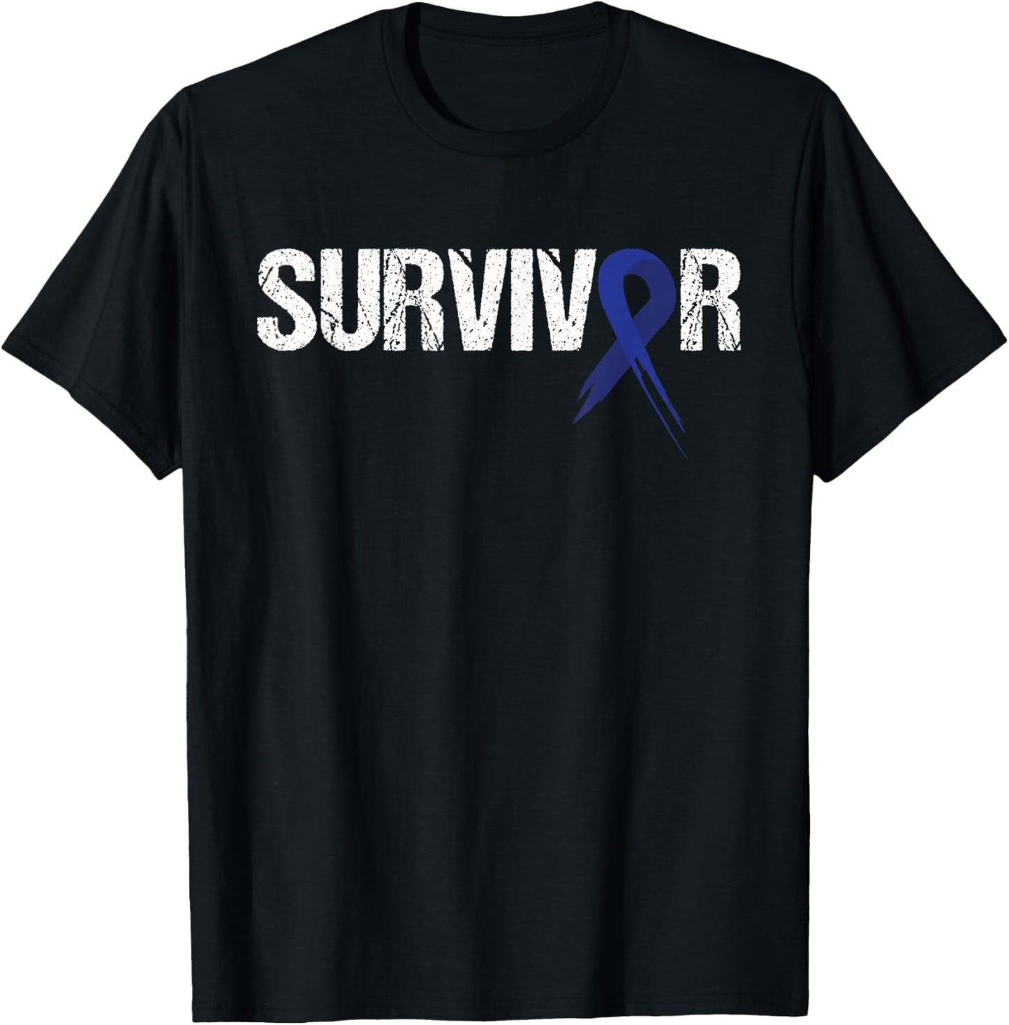 Colon Cancer Survivor Gift Women Find A Cure T-Shirt - T-Shirt | Black