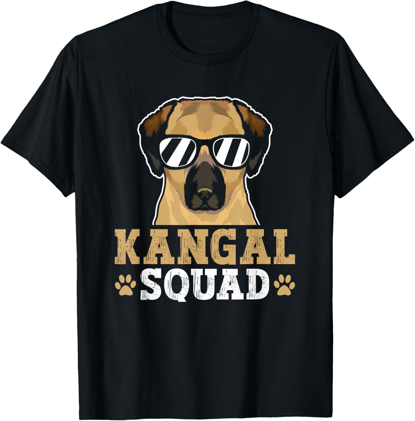 Kangal Squad Dog Kangals Puppy Owner Kangal T-Shirt - T-Shirt | Black