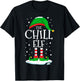 The Chill Elf Christmas Family Matching Xmas Group Funny T-Shirt - T-Shirt | Black