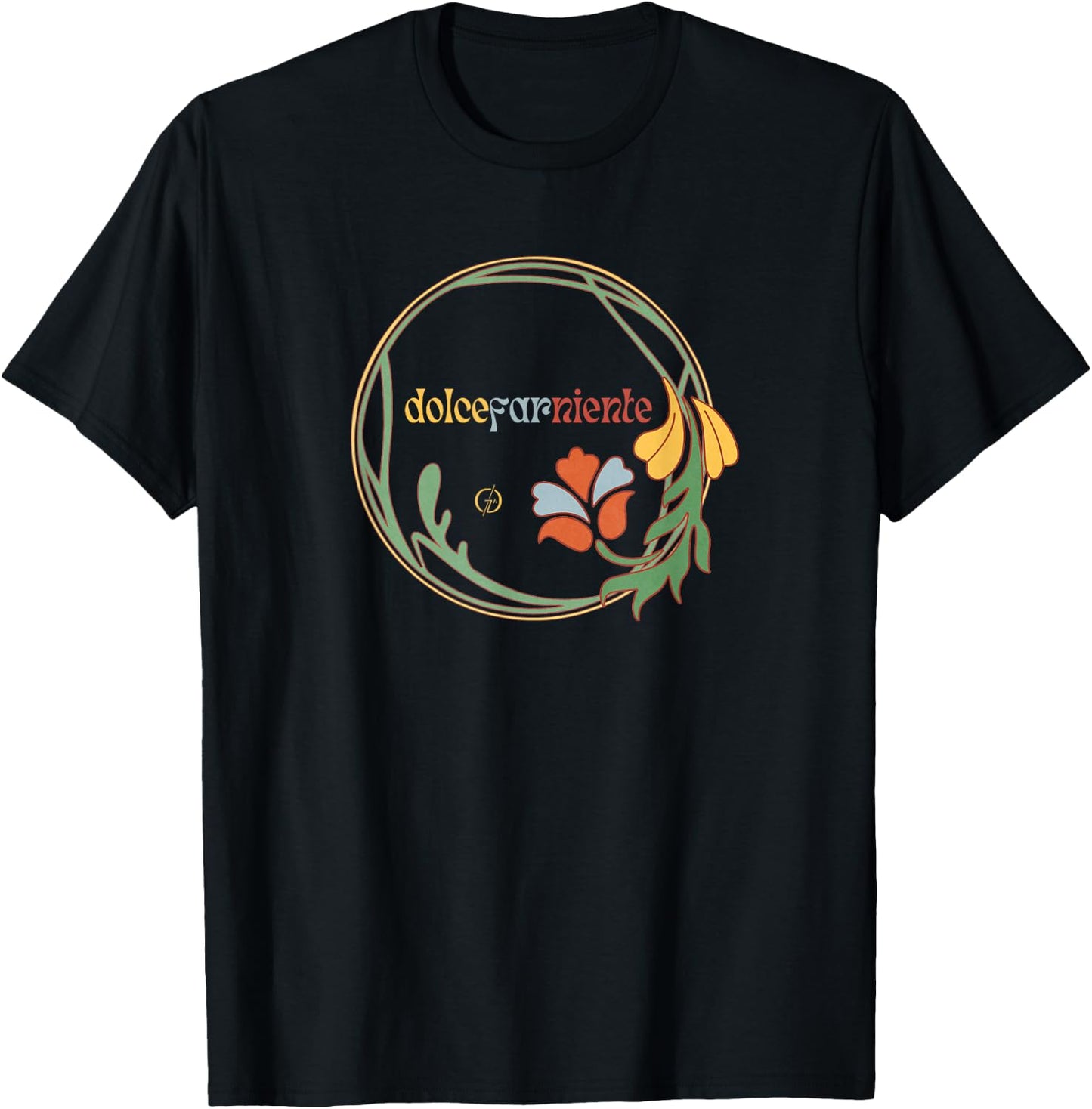 Dolce Far Niente #31 - Peaceful Vacation T-Shirt - T-Shirt | Black