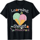 Learning Is Sweet In Preschool Back To School Ice Cream Women Kids T-Shirt - T-Shirt | Black