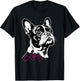 Boston Terrier Dog Boston Terrier Heart Men Women Kids T-Shirt - T-Shirt | Black