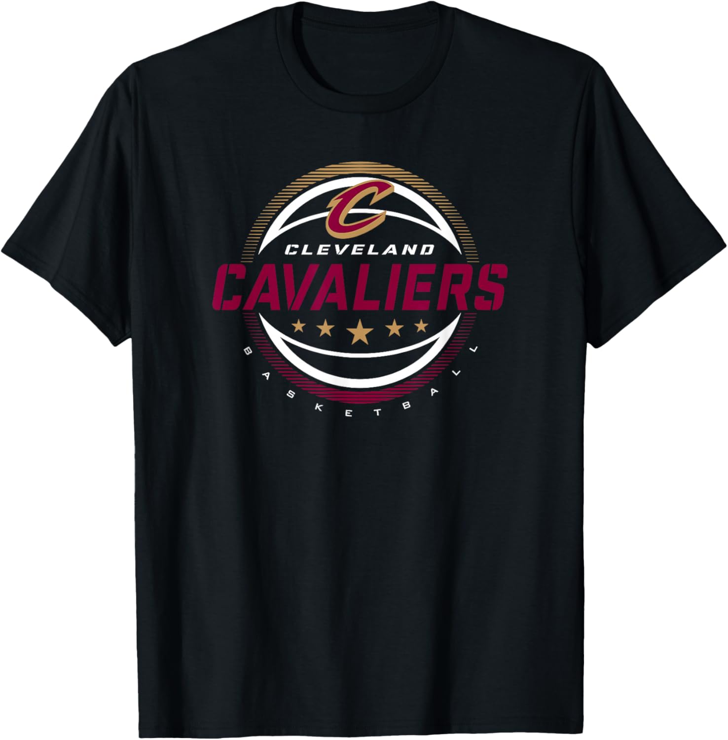 NBA Cleveland Cavaliers The Rock T-Shirt - T-Shirt | Black