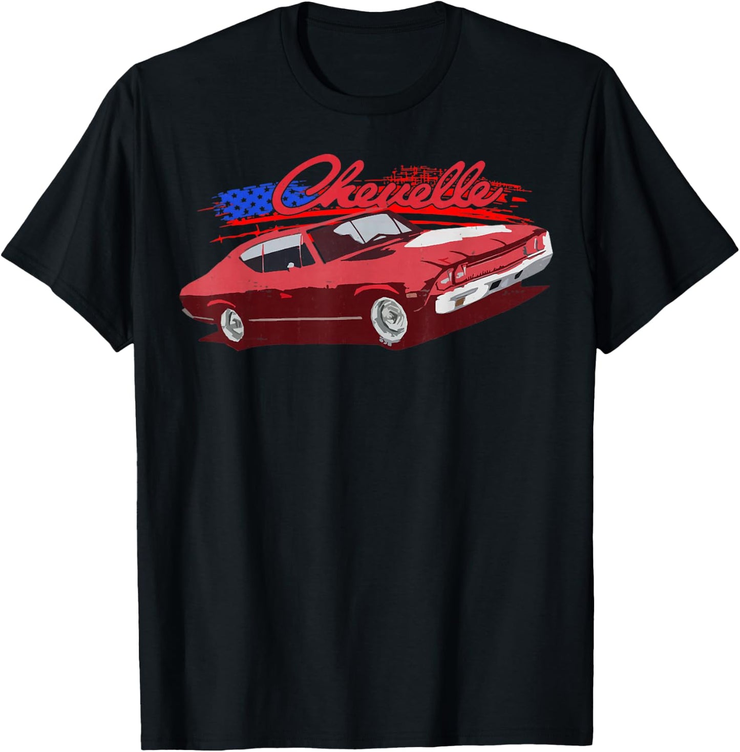 1970 64 65 66 67 68 69 71 72 Chevelle Chevys SS Muscle Car T-Shirt - T-Shirt | Black