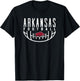 University of Arkansas Razorbacks Football T-Shirt - T-Shirt | Black