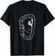 Rock Climbing Shirt Carabiner Mountain Climber Gift T-Shirt - T-Shirt | Black