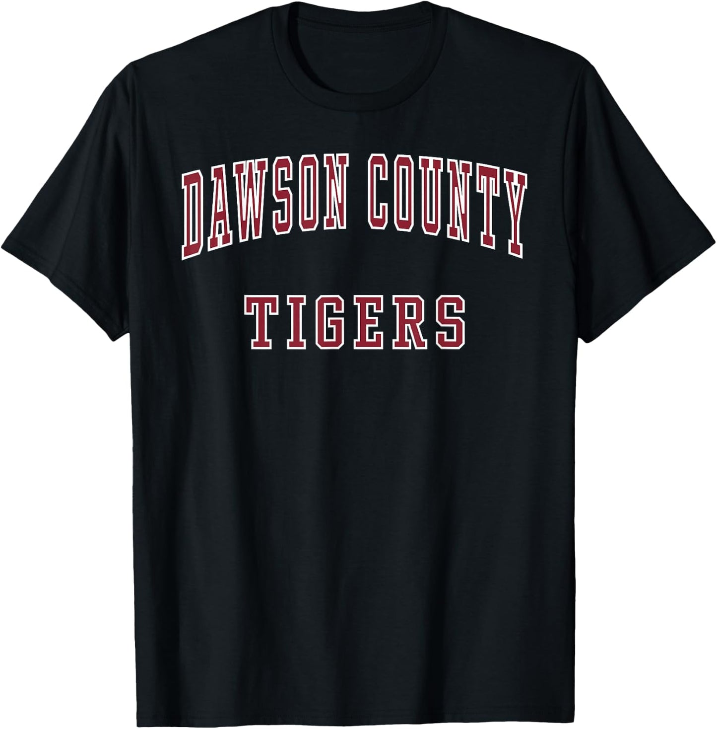 Dawson County High School Tigers T-Shirt - T-Shirt | Black