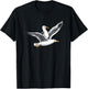 Seagull Riding Seagull Meme Seagull Lovers T-Shirt - T-Shirt | Black