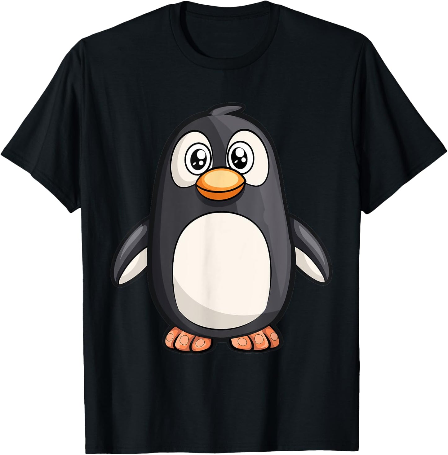 Penguin for Kids T-Shirt - T-Shirt | Black