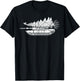 Tank Carrying Christmas Tree T-Shirt - T-Shirt | Black