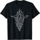 Chronic Migraine Awareness Month Purple Ribbon Support T-Shirt - T-Shirt | Black