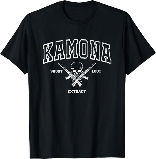 Breakout Kamona Arena Varsity Style Gamer infinite T-Shirt - T-Shirt | Black