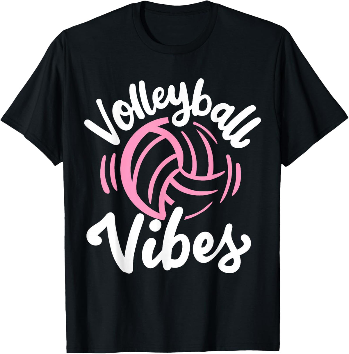 Volleyball Vibes T-Shirt - T-Shirt | Black