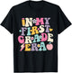 In My First Grade Era Girl Back To School 1st Grade Teacher T-Shirt - T-Shirt | Black