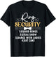 Kids Ring Security Ring Bearer Boys Wedding Party Marriage T-Shirt - T-Shirt | Black