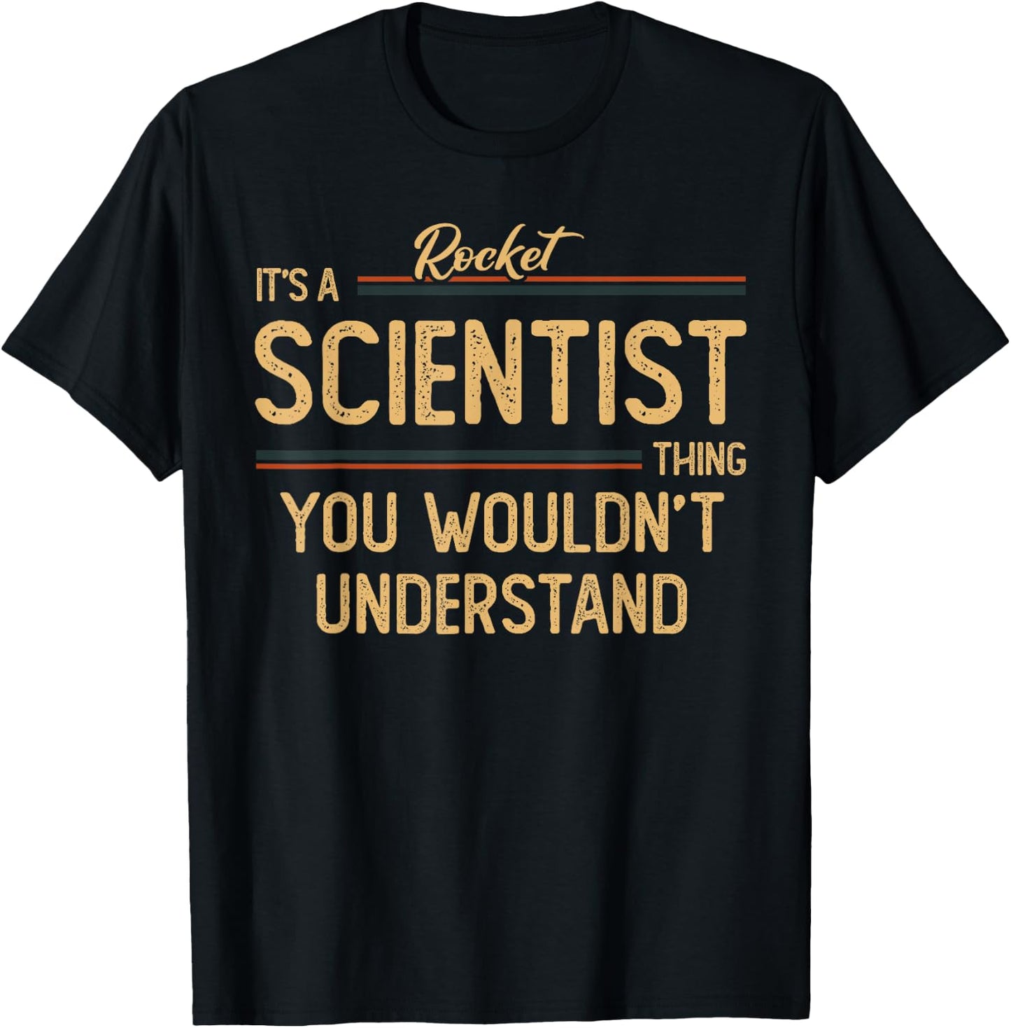Rocket Scientist | Rocket Science T-Shirt - T-Shirt | Black