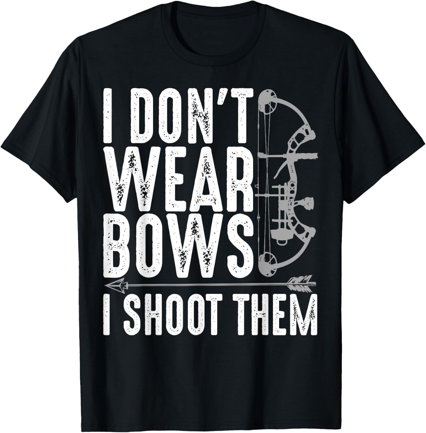 Funny Archery Gift Bow Hunting Archer Mother's Day T-Shirt - T-Shirt | Black