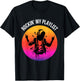 Music Lover Cool Phrase Rockin' My Playlist T-Shirt - T-Shirt | Black
